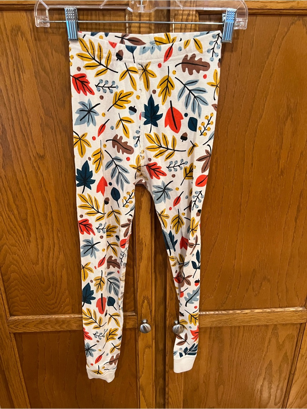 Hanna Andersson Kid’s Leaf Pajama Bottoms